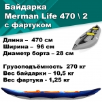 Байдарка надувная Мерман Лайф 470/2, Merman Life 470/2